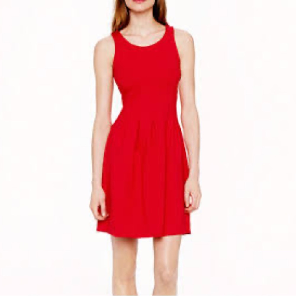 Brand New J Crew Red Cocktail Dress